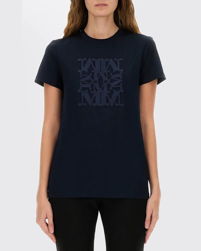 Max Mara T-shirt damen Blau