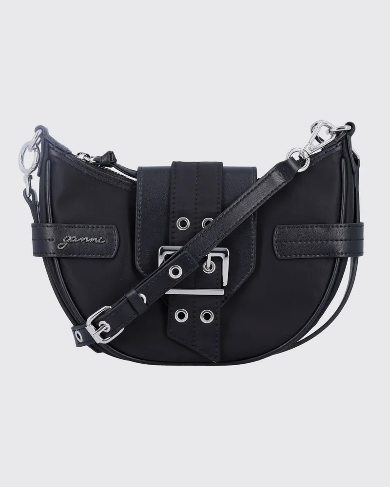 Ganni Handtasche damen Schwarz