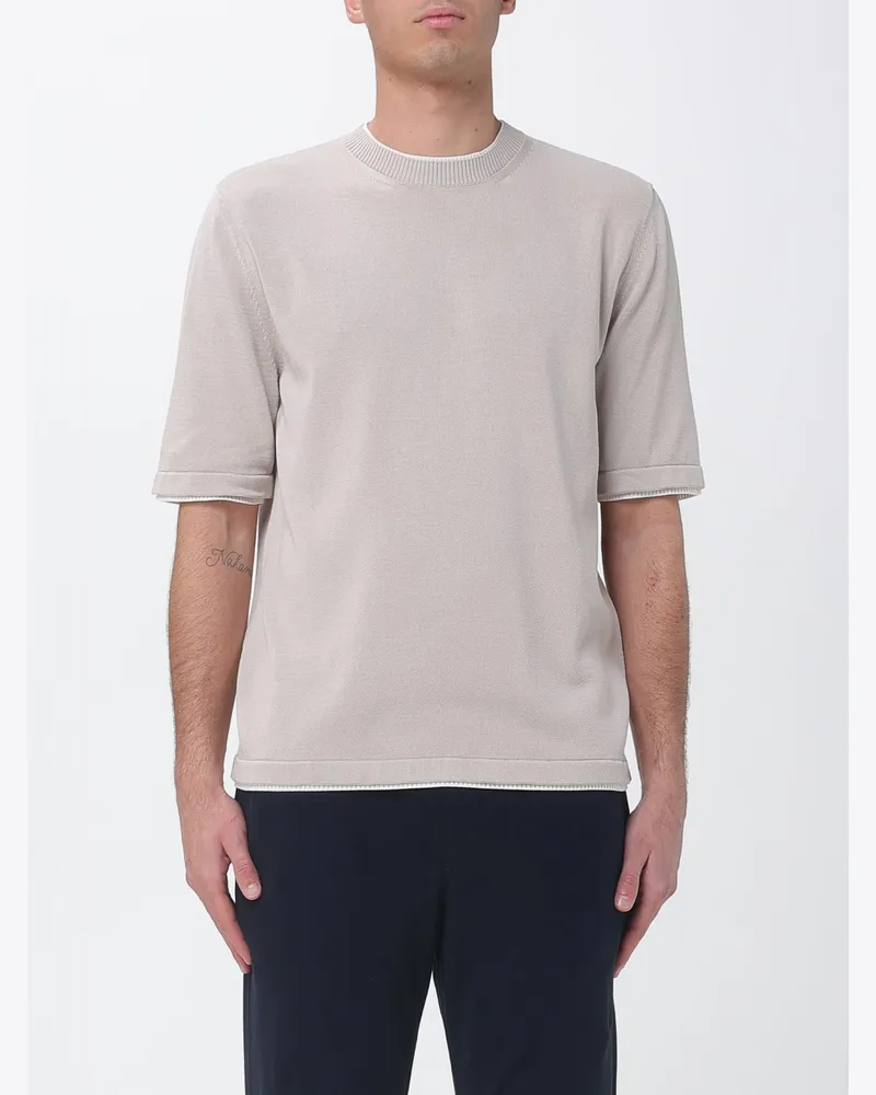Eleventy T-shirt herren Sand