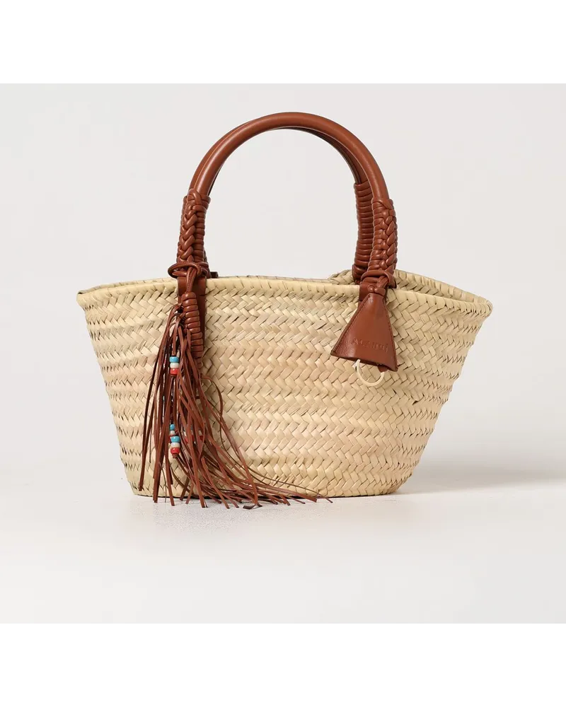 Alanui Schultertasche damen Beige