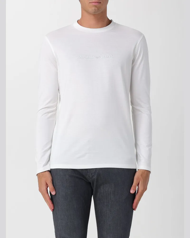 Emporio Armani T-shirt herren Weiß