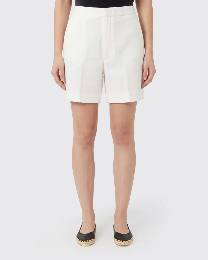 Tagliatore Shorts damen Weiß