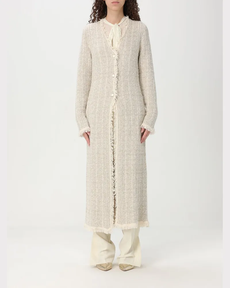 Twin-Set Strickjacke damen Weiß