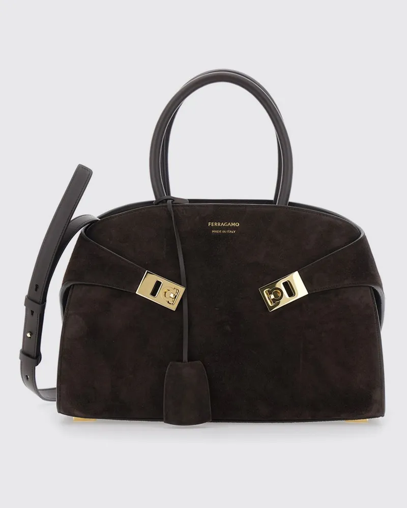 Ferragamo Handtasche damen Schwarz