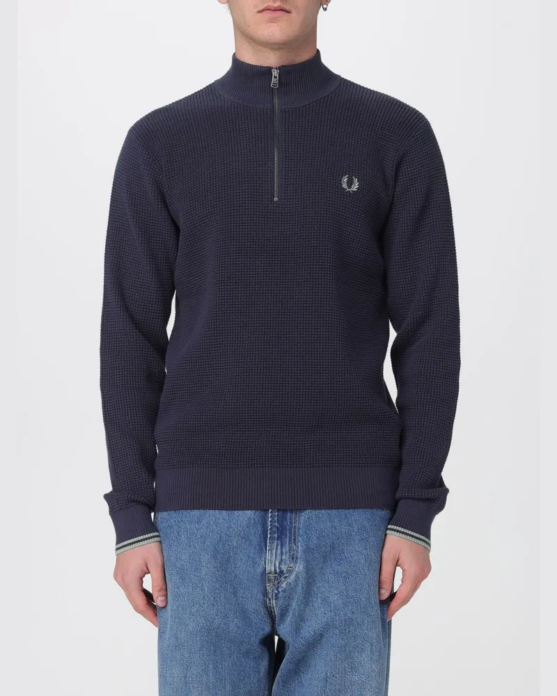 Fred Perry Pullover herren Blau