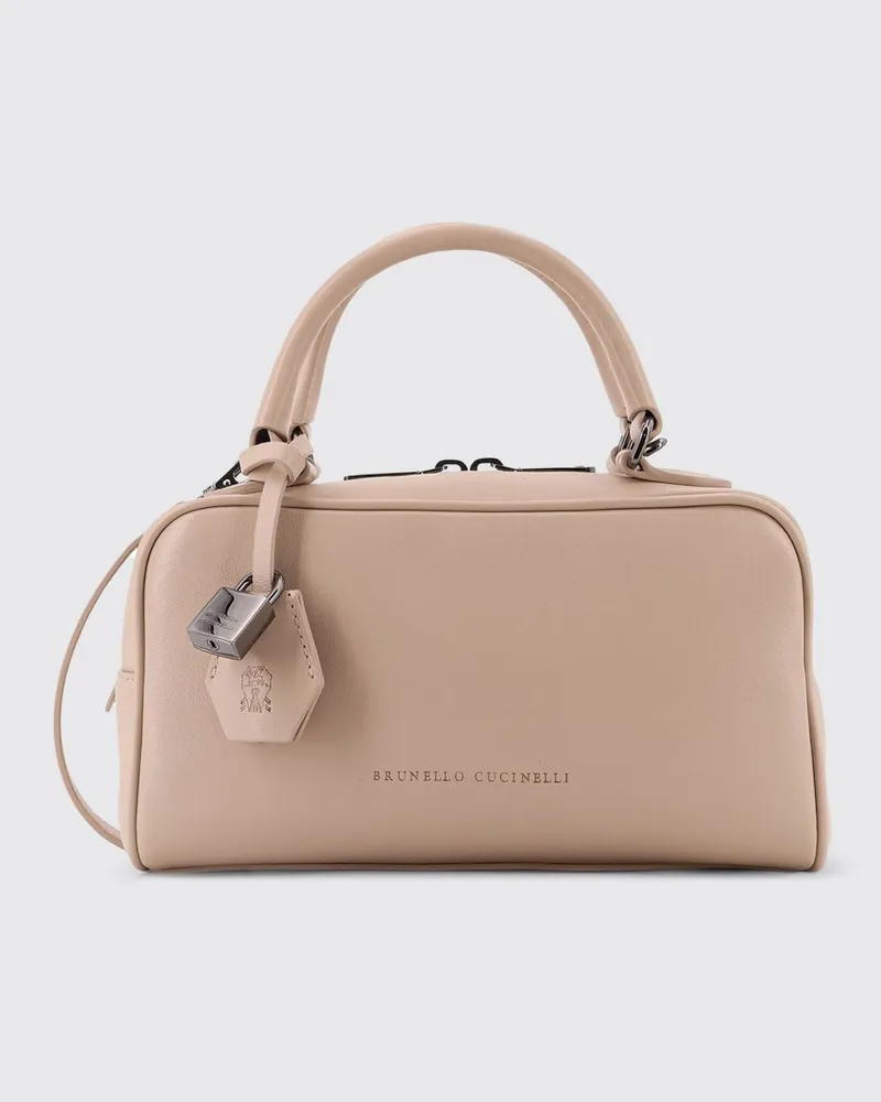 Brunello Cucinelli Schultertasche damen Weiß