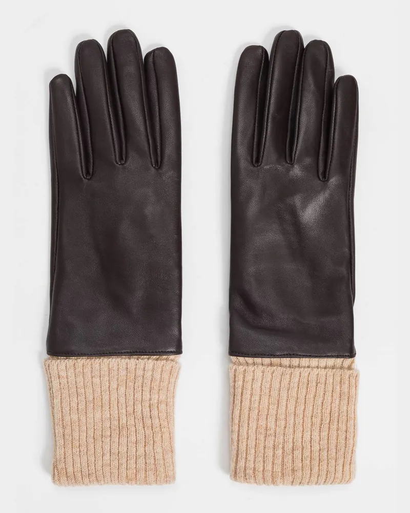 Twin-Set Handschuhe damen Braun