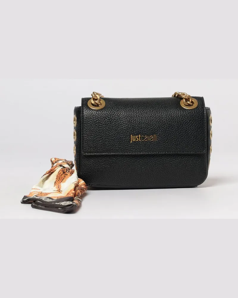 Just Cavalli Umhängetasche damen Schwarz