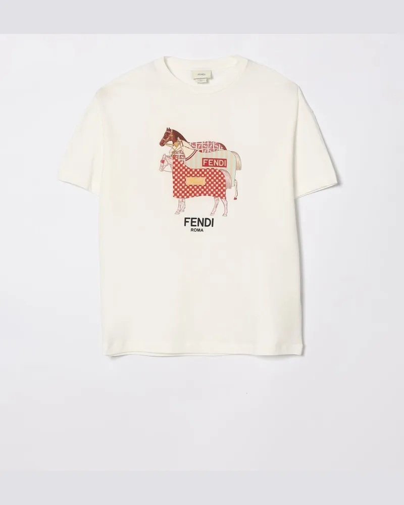 Fendi T-shirt kinder Weiß
