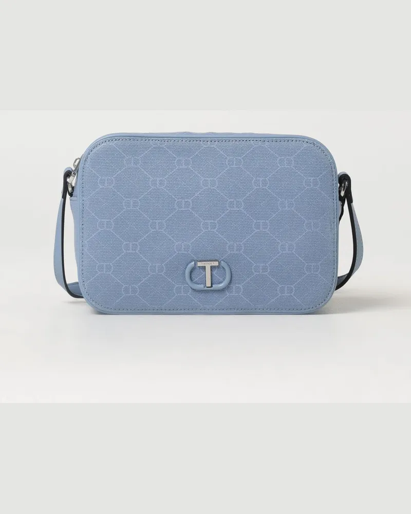Twin-Set Schultertasche damen Blau