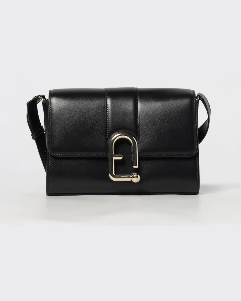 Furla Schultertasche damen Schwarz