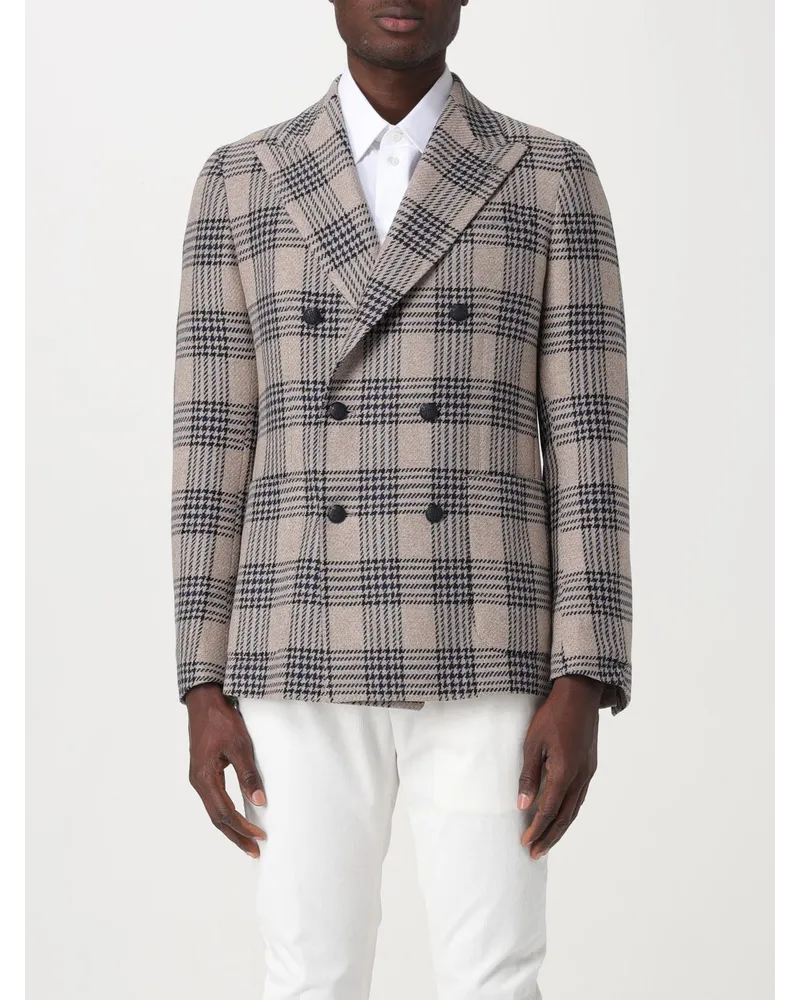 Tagliatore Jacke herren Tabak