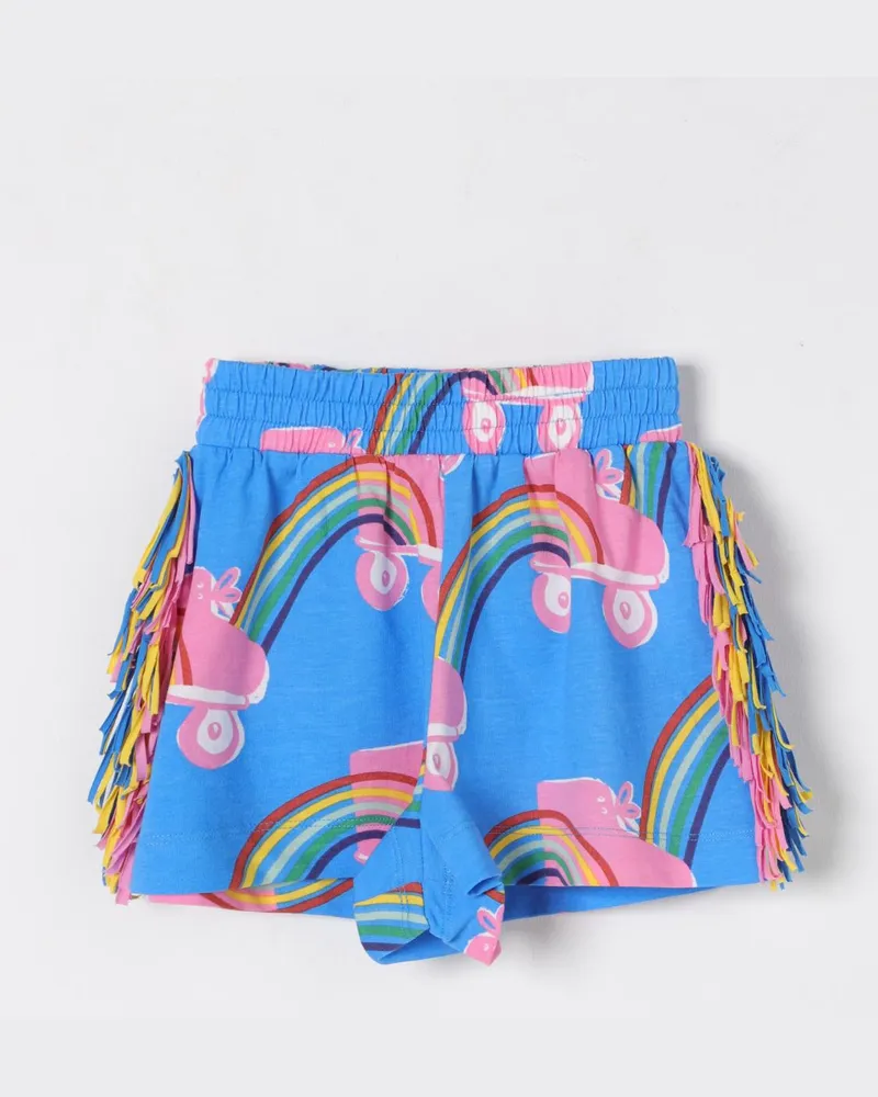 Stella McCartney Kids Shorts kinder Hellblau