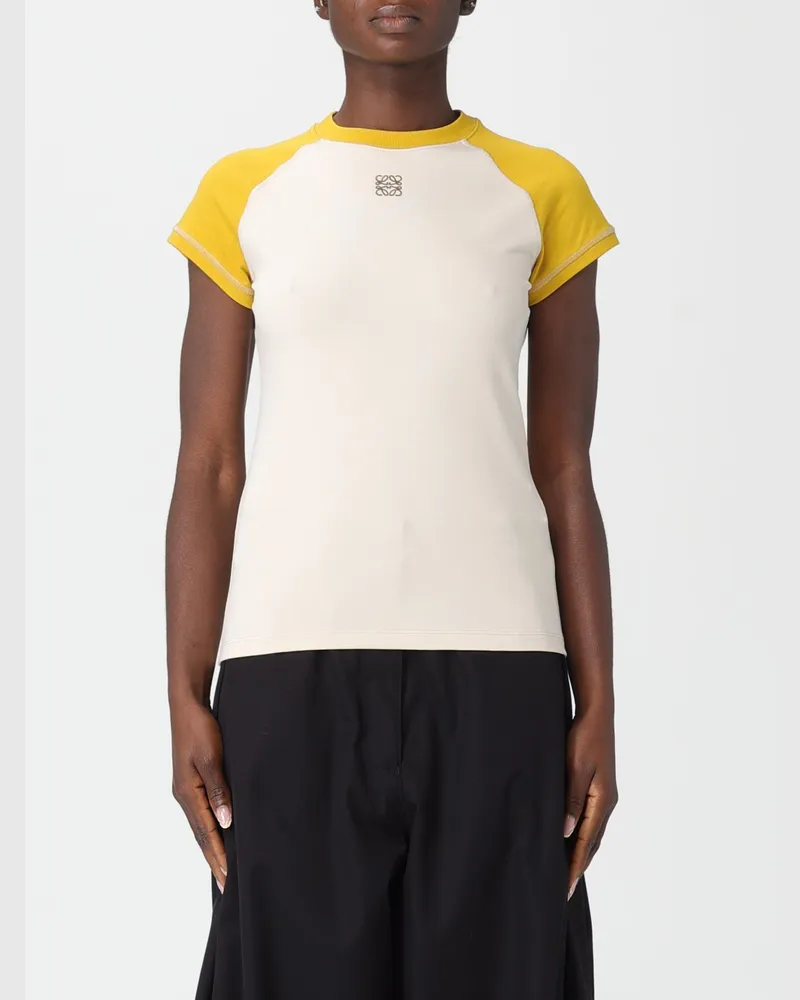 Loewe T-shirt damen Gelb