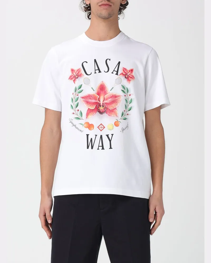 Casablanca Paris T-shirt herren Weiß