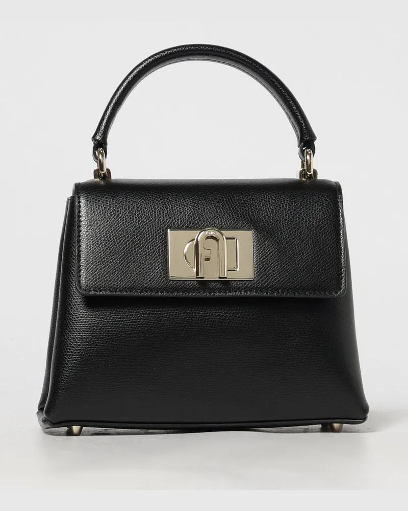 Furla Schultertasche damen Schwarz