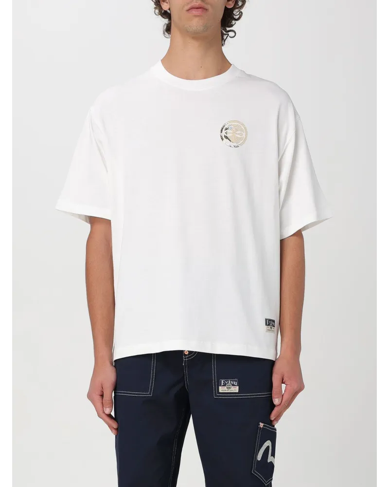 Evisu T-shirt Beige