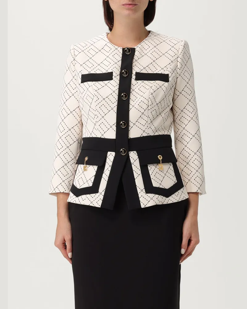 Elisabetta Franchi Blazer damen Milch