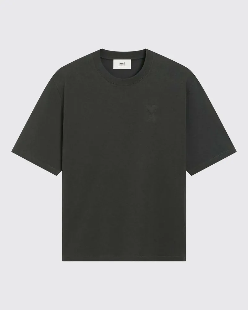 AMI Paris T-shirt herren Charcoal