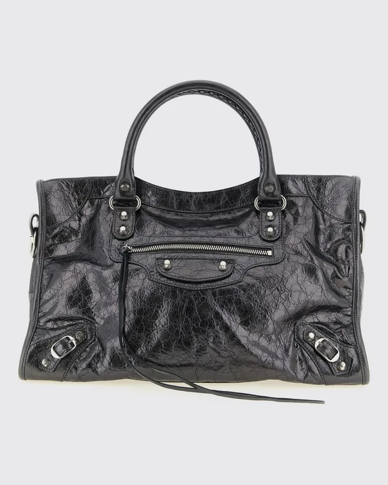 Balenciaga Schultertasche damen Silber
