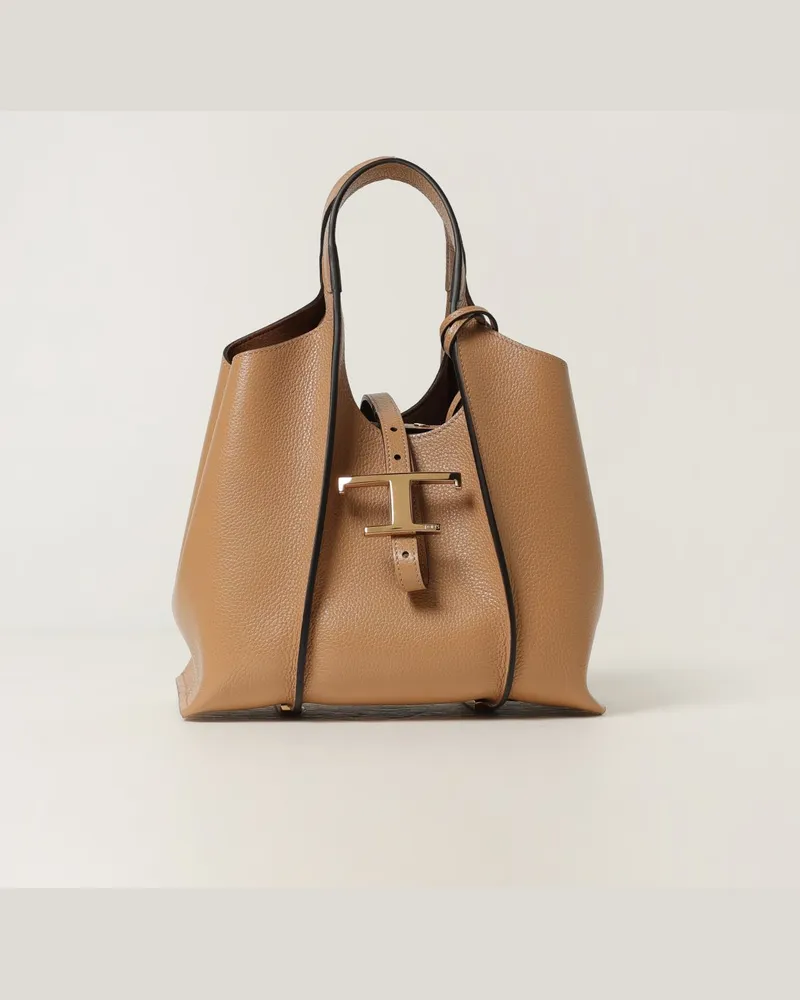 TOD'S Schultertasche damen Camel