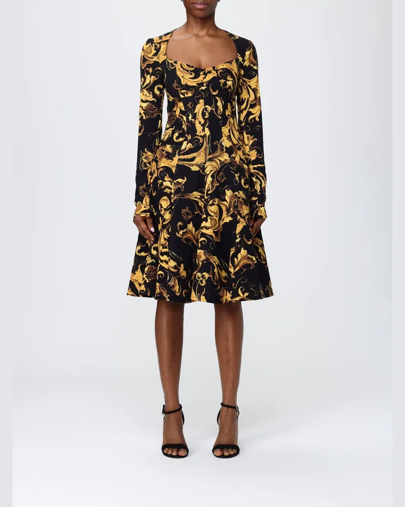 Versace Jeans Kleider damen Schwarz