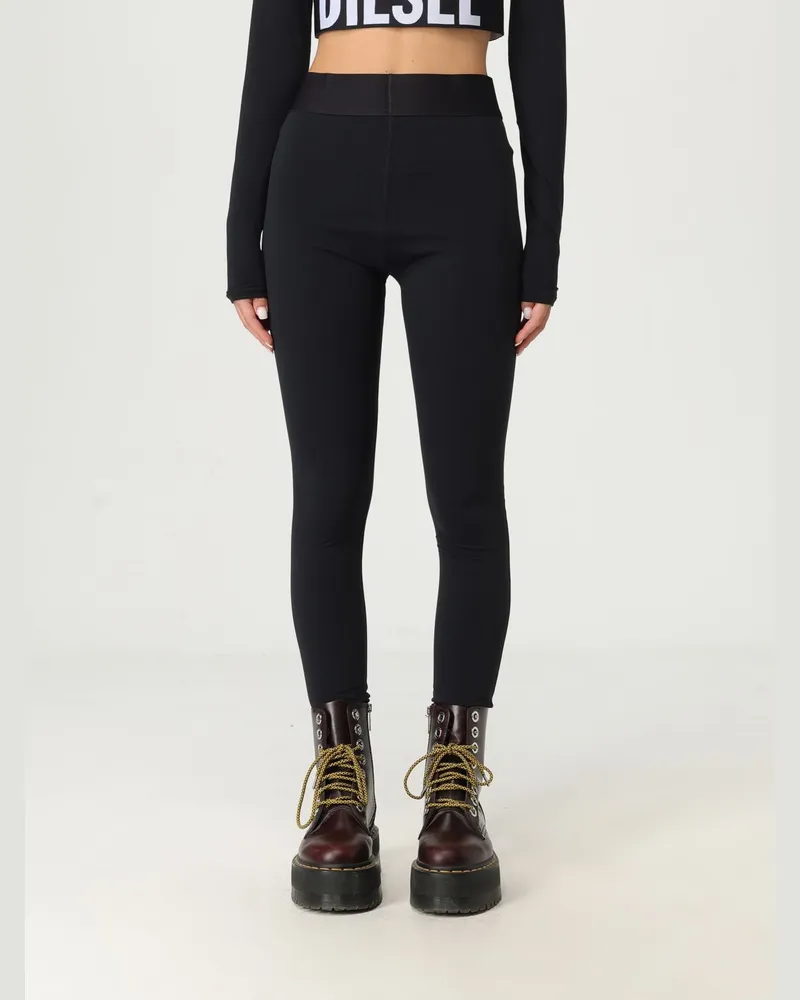 Diesel Hose damen Schwarz