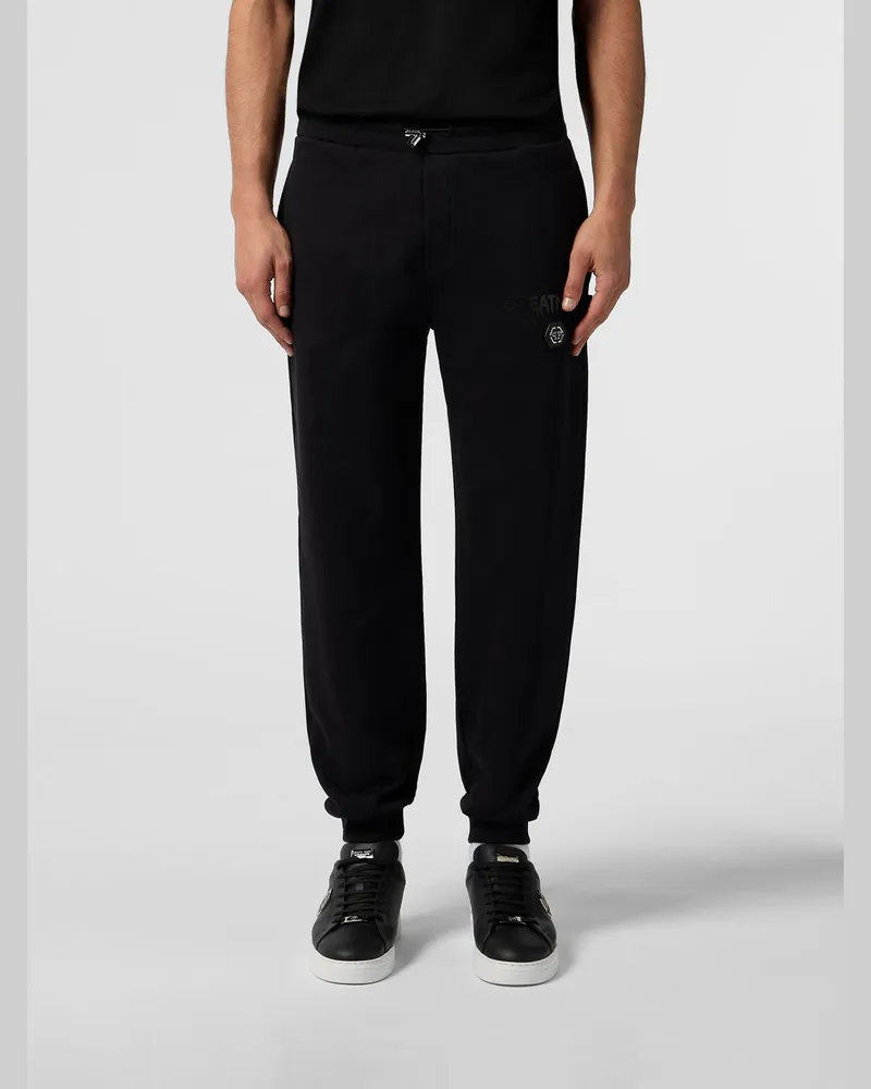 Philipp Plein Baumwoll-Jogginghose Schwarz