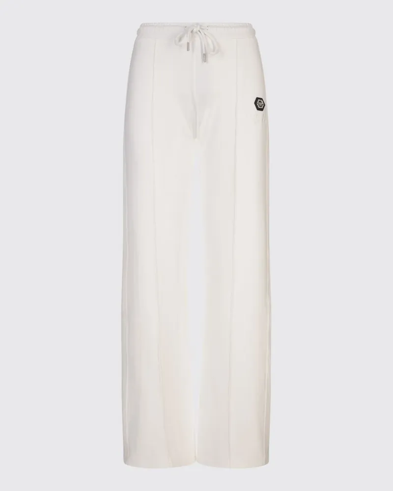 Philipp Plein Hose damen Weiß
