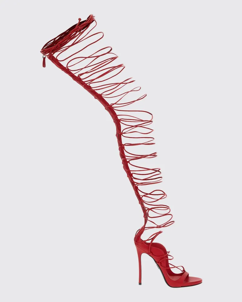 Dsquared2 Flache sandalen damen Rot