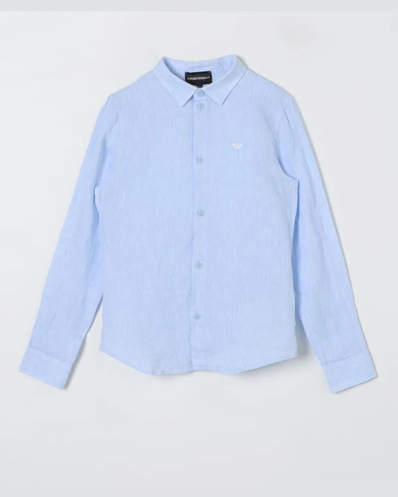 Emporio Armani Hemd kinder  Kids Hellblau