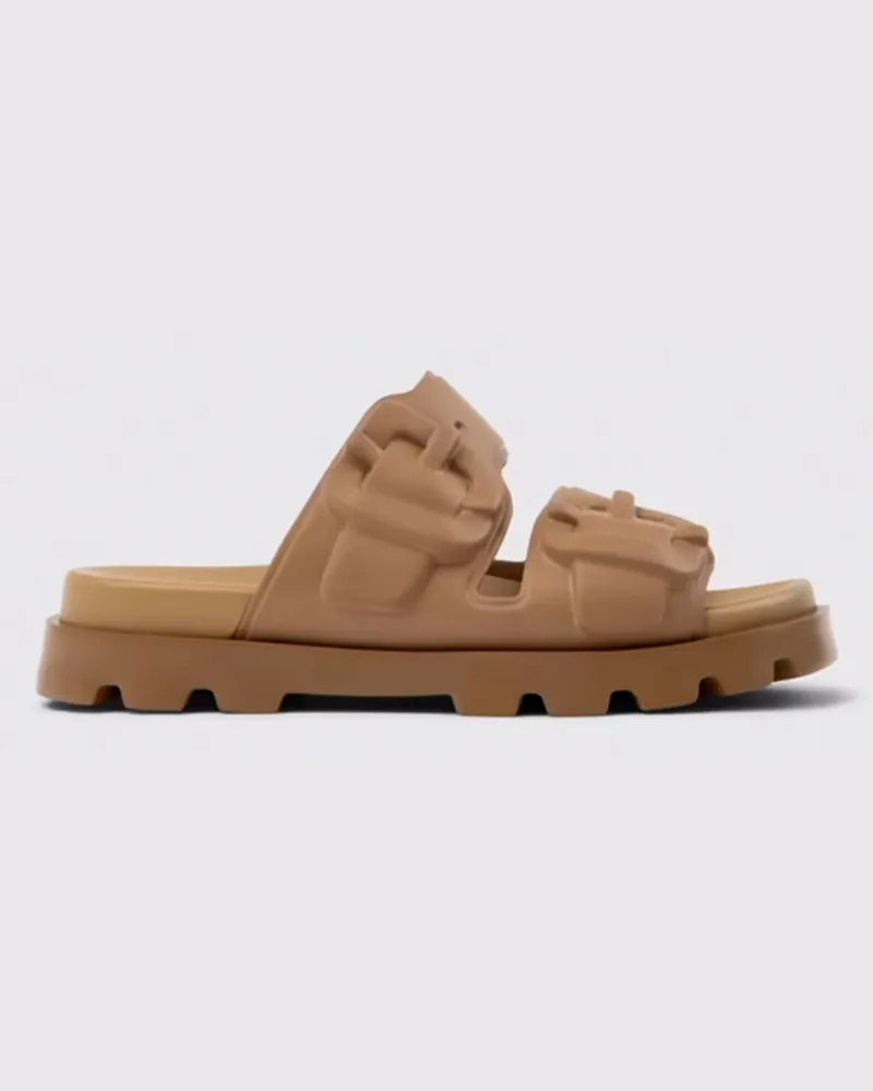 Camper Flache sandalen damen Braun