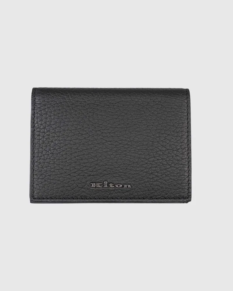 Kiton Portemonnaie herren Schwarz