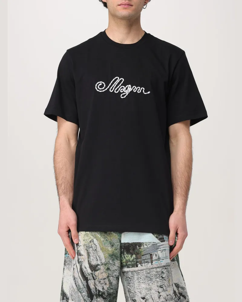 MSGM T-shirt herren Schwarz