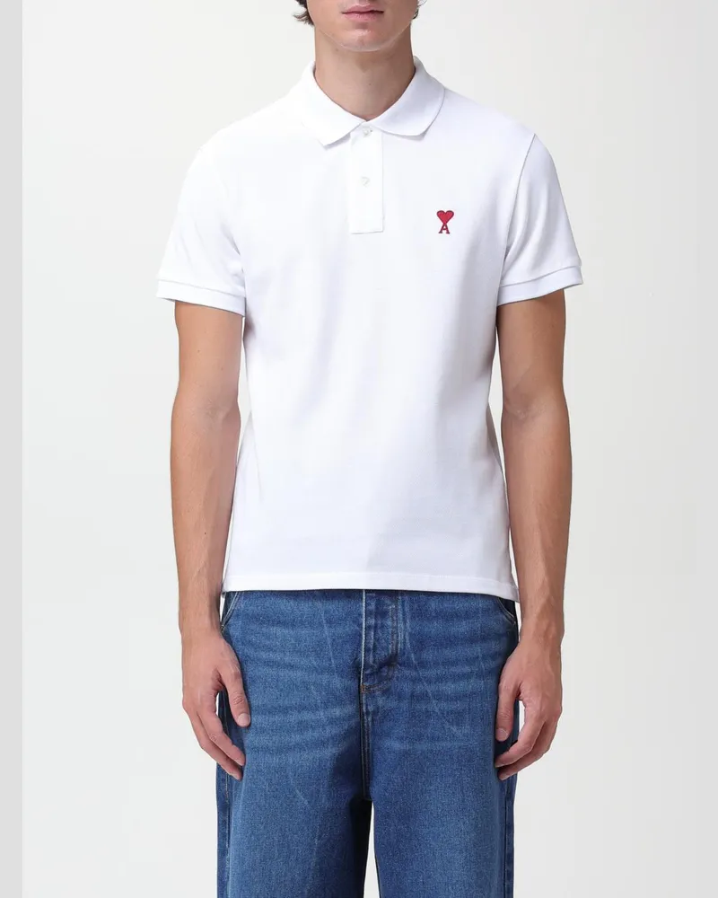 AMI Paris T-shirt herren Weiß
