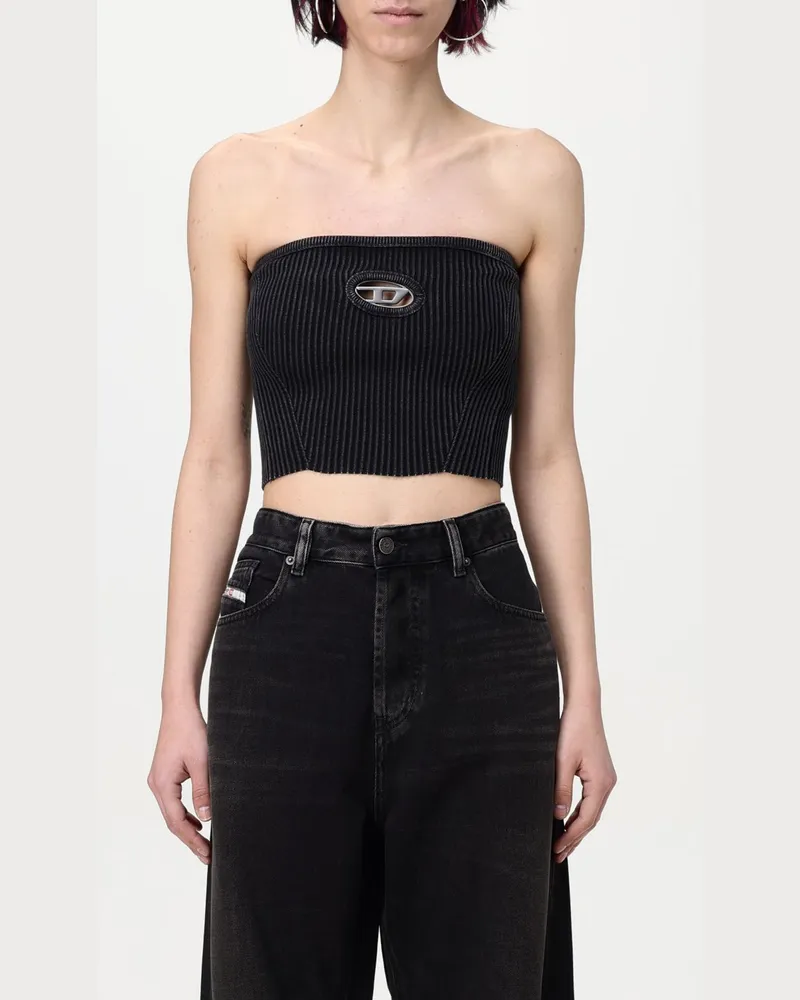Diesel Top damen Schwarz