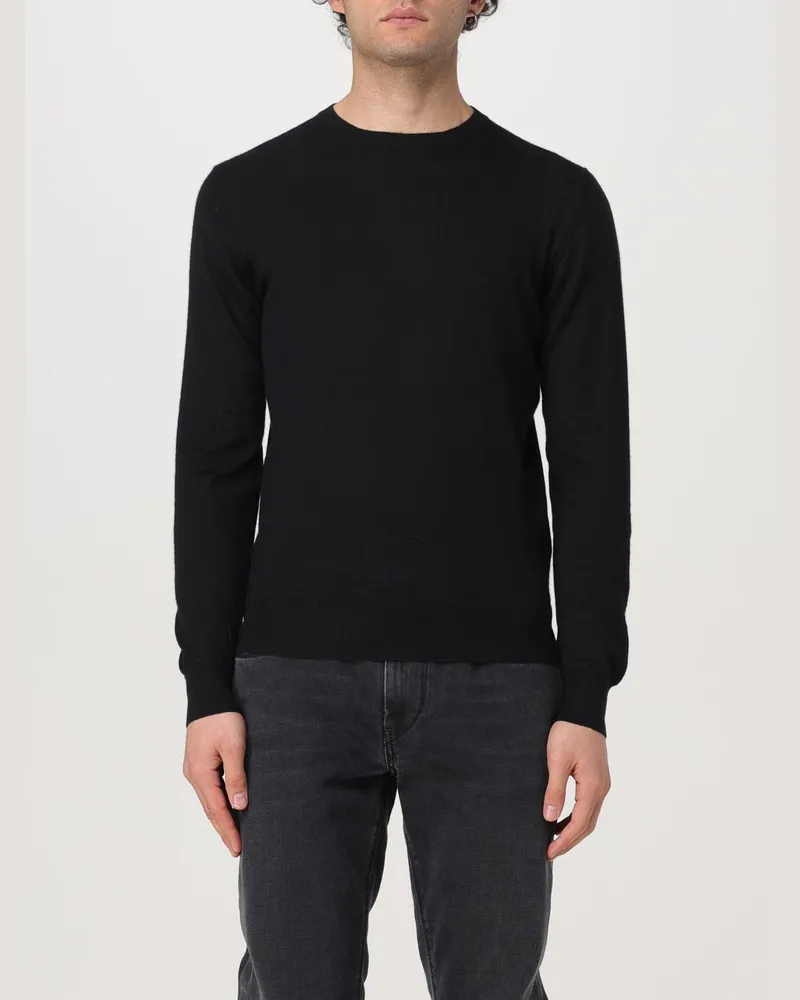 Fedeli Pullover herren Schwarz