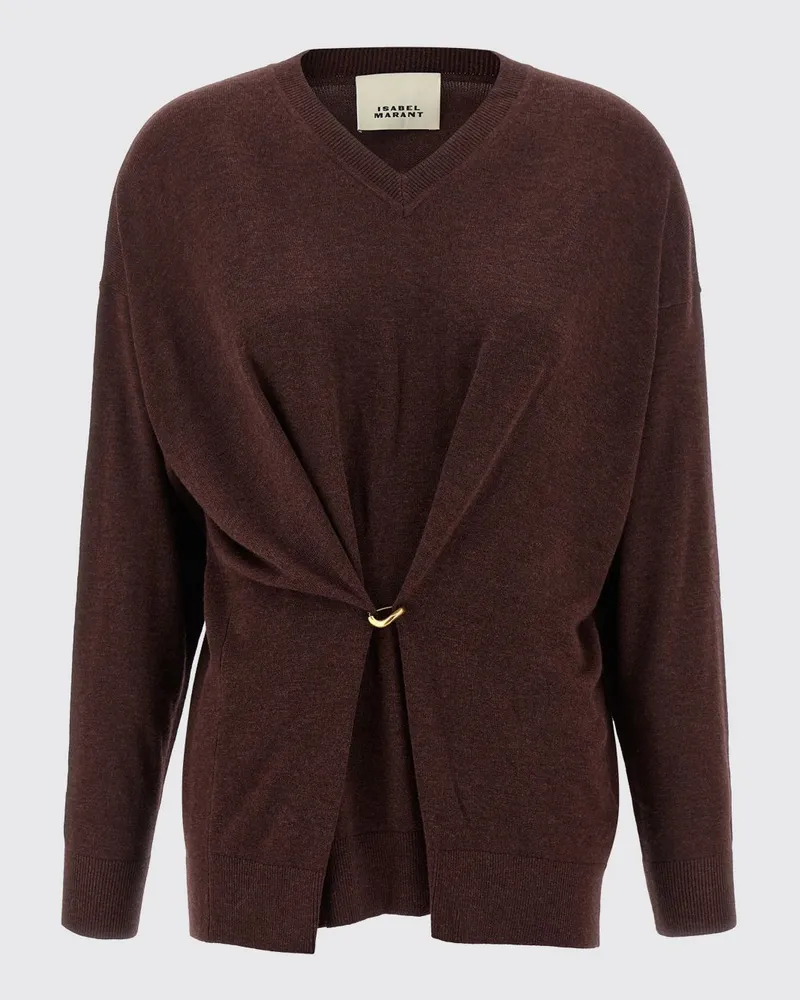 Isabel Marant Strickjacke damen Burgunderrot