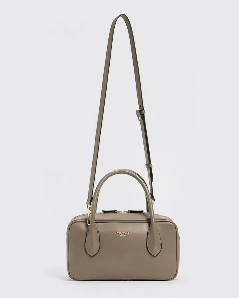 Twin-Set Schultertasche damen Silber