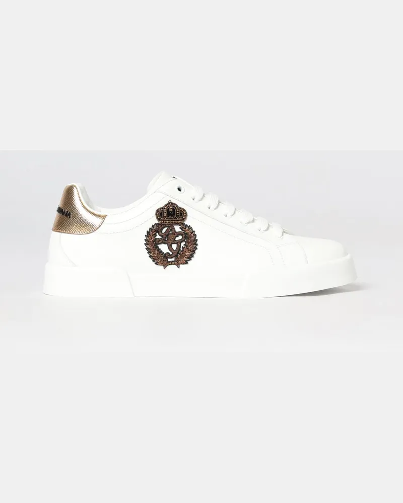 Dolce & Gabbana DOLCE  GABBANA Sneakers herren Dolce & Gabbana Weiß