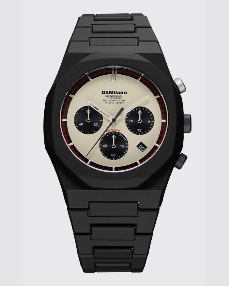 D1 Milano Void Phantom Uhr Schwarz