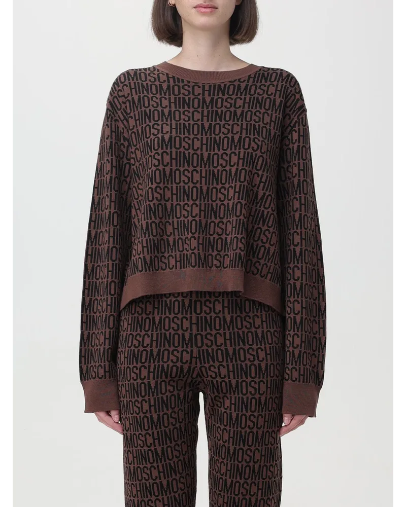 Moschino Pullover damen Braun