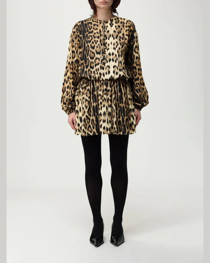 Roberto Cavalli Kleider damen Natural