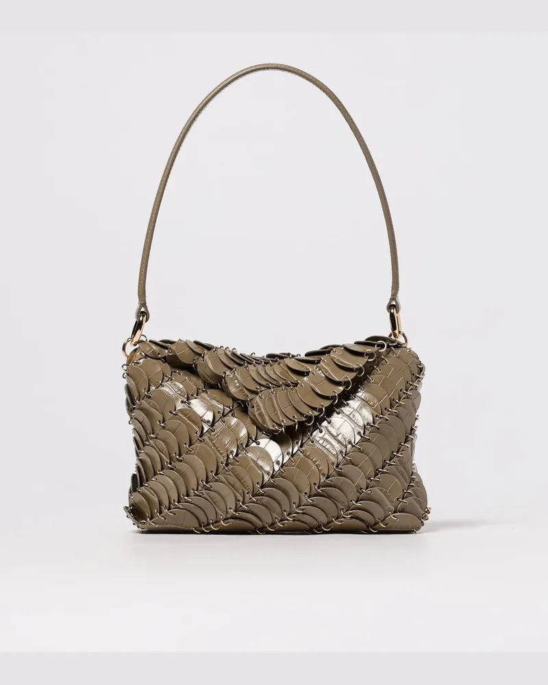 Paco Rabanne Schultertasche damen Grau