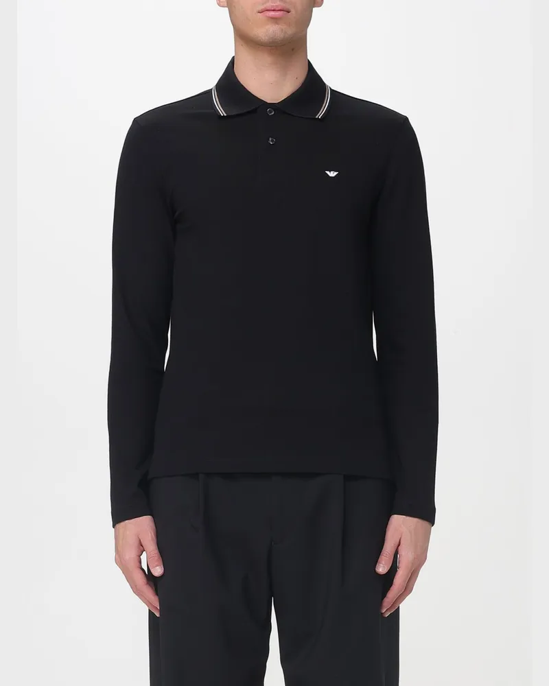 Emporio Armani Polo herren Schwarz