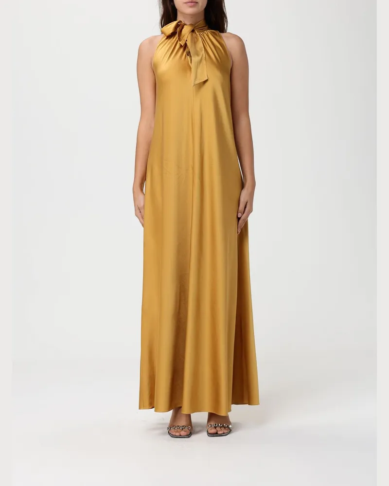 forte_forte Kleid damen Gelb