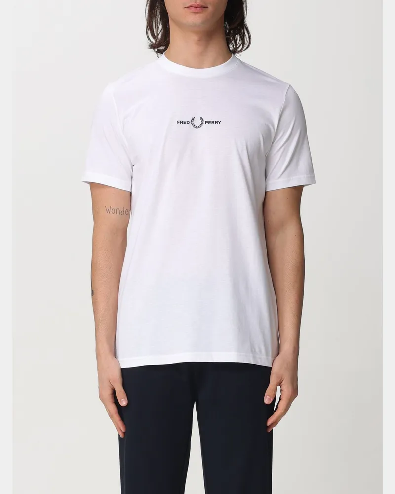 Fred Perry T-shirt herren Weiß