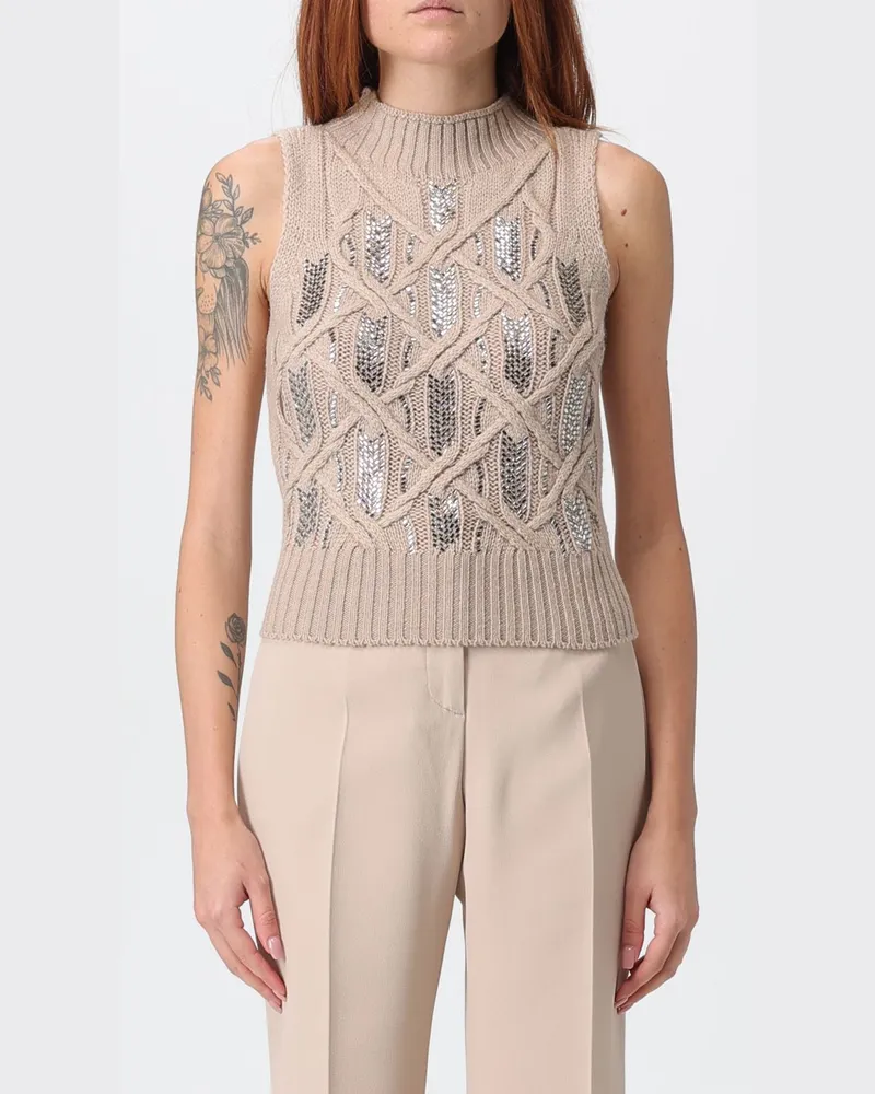 Ermanno Scervino Top damen Sand