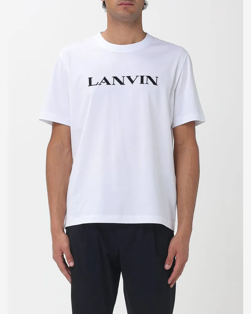 Lanvin T-shirt herren Weiß