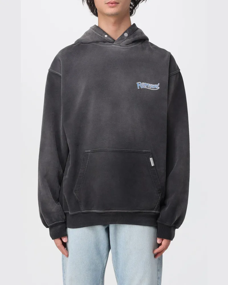 REPRESENT Sweatshirt herren Schwarz